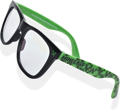 Minecraft Blue Light Blocking Glasses with Pouch Computer Glasses and Video Gaming Eyewear Protection in Saudi Arabia