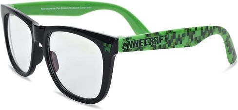 Minecraft Blue Light Blocking Glasses with Pouch Computer Glasses and Video Gaming Eyewear Protection in Saudi Arabia