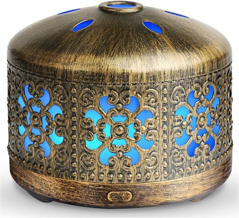 موزع زيوت عطرية لاسلكي صغير، موزع معدني لاسلكي للزيوت العطرية، موزع روائح علاجية محمول يعمل بالبطارية وشحن USB، موزع للسيارة وغرفة النوم والحمام in Kuwait