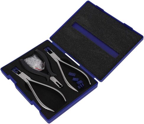 DAUERHAFT 3pcs Stainless Steel Rimless Eyeglasses Plier,Optical Eyeglasses Adjusting Pliers Repairing Kit,with Bag,for Eyeglasses Repair in Saudi Arabia
