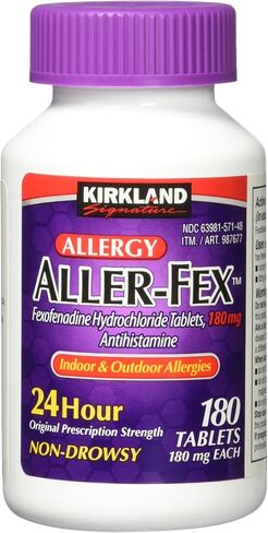 Kirkland Signature Aller-FEX, 180 Mg 180 Tablets in Saudi Arabia