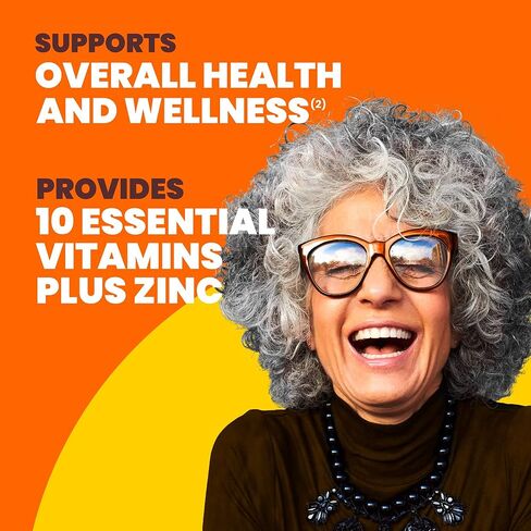 أقراص Sundown متعددة الفيتامينات للبالغين مع فيتامين C وD3 والزنك لصحة المناعة، 120 قرصًا in Kuwait