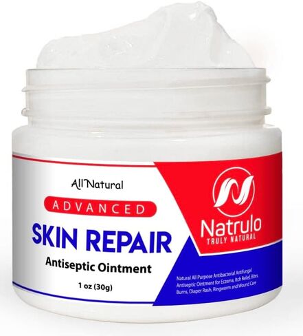 كريم ناترولو لإصلاح البشرة | مرهم طبيعي متعدد الأغراض للأكزيما وتخفيف الحكة والعضات والحروق وطفح الحفاضات والقوباء الحلقية والعناية بالجروح | مرهم إصلاح الإنقاذ للعناية بالبشرة in Kuwait