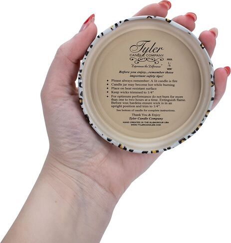 Tyler Candle Prestige Collection 22oz Two Wick Blueberry Blitz Scent (22 Oz.) (2 Pack w Matches) in Saudi Arabia