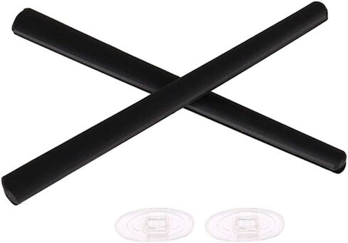 NicelyFit استبدال جوارب الأذن المعبد لأوكلي لوحة معدنية OX5038 لوحة الكربون OX5079 إطارات زجاج العين in Kuwait