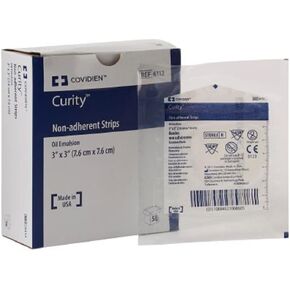 Sterile Curity Oil Emulsion Non-Adhering Dressing Gauze 3 X 3" 6112 bx/50 in Saudi Arabia