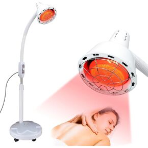 275 واط مصباح الحرارة بالأشعة تحت الحمراء القريبة، العلاج بالضوء الأحمر بالأشعة تحت الحمراء لتخفيف الألم وآلام العضلات، العلاج بالضوء بالأشعة تحت الحمراء مع حامل in Kuwait