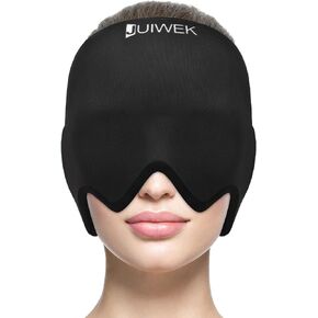 غطاء راس ثلج للصداع النصفي، قبعة تخفيف الصداع النصفي مع علاج بارد وساخن، غطاء راس ثلج مرن للعيون المنتفخة، غطاء لتخفيف الصداع البارد للتوتر والجيوب الانفية والتوتر in Kuwait