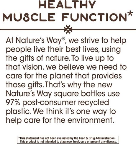 Nature's Way، مغنيسيوم، 500 ملغ، 100 كبسولة in Saudi Arabia