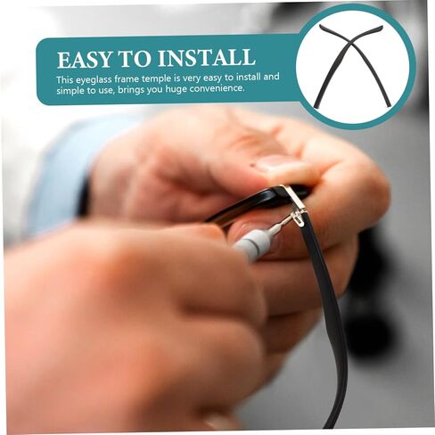 JEWEDECO نظارات إصلاح الملحقات النظارات ذراع النظارات الذراع استبدال النظارات استبدال المعبد استبدال النظارات معبد النظارات الشمسية المعدنية ظلال النظارات العالمية 1 زوج إصلاح in Kuwait