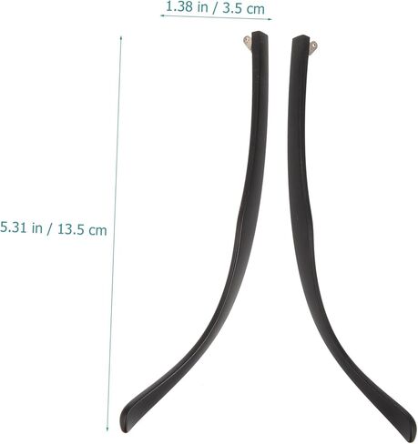 JEWEDECO نظارات إصلاح الملحقات النظارات ذراع النظارات الذراع استبدال النظارات استبدال المعبد استبدال النظارات معبد النظارات الشمسية المعدنية ظلال النظارات العالمية 1 زوج إصلاح in Kuwait