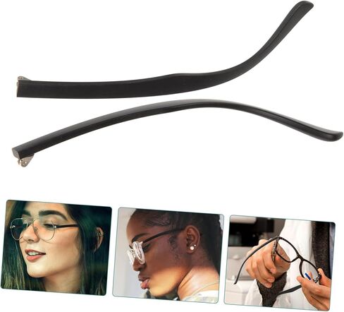 JEWEDECO نظارات إصلاح الملحقات النظارات ذراع النظارات الذراع استبدال النظارات استبدال المعبد استبدال النظارات معبد النظارات الشمسية المعدنية ظلال النظارات العالمية 1 زوج إصلاح in Kuwait