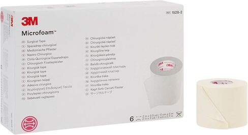 3M Microfoam Tape 2" X 5 1/2 Yd, Stretched Box: 6 in Saudi Arabia