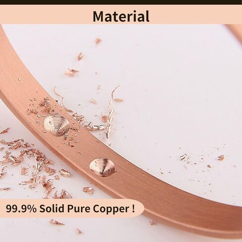 أساور نحاسية للرجال 21.59 سم، سوار مغناطيسي قابل للتعديل لتخفيف الآلام لالتهاب المفاصل والنفق الرسغي النفق النفق النصفي التنس in Kuwait