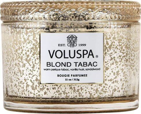 شمعة زجاج Corta Maison من Voluspa Blonde Tabac in Saudi Arabia