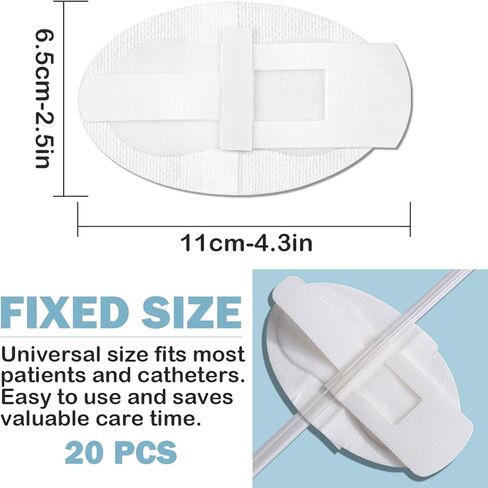 20 قطعة من جهاز تثبيت القسطرة، حوامل انبوب التغذية، رقع غسيل الكلى، حامل شريط الساق، حامل انبوب القسطرة، ملصق ثقوب التعرق، ضمادات لاصقة لتثبيت فتحة التصريف in Kuwait