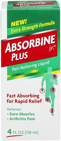 Absorbine Jr Plus Pain Relieving Liquid - 4 oz, Pack of 2 in Kuwait