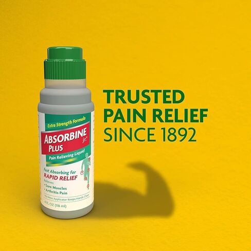 Absorbine Jr Plus Pain Relieving Liquid - 4 oz, Pack of 2 in Kuwait