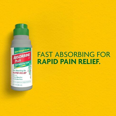 Absorbine Jr Plus Pain Relieving Liquid - 4 oz, Pack of 2 in Kuwait
