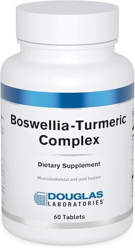 Douglas Laboratories Boswellia-Turmeric Complex | Botanical Extracts to Support Normal Recovery of Joints and Muscles After Exercise or Activity* | 60 Tablets in Saudi Arabia