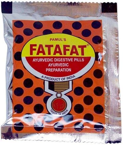 Fatafat Ayurvedic Digestive Pills (10x Packs x 13g Each) by Indian Fancy in Saudi Arabia