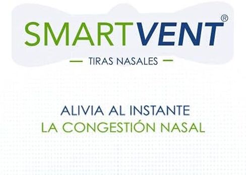 SMART VENT 40 Drug and Latex Free Nasal Strips That Instantly Relieve Nasal Congestion Breathe Better, Live Better. Includes 2 Practical Cases. in Saudi Arabia