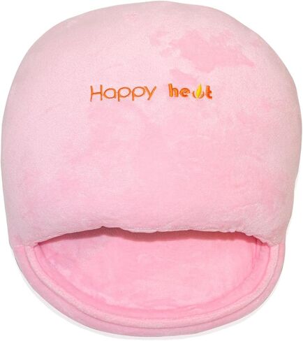 جهاز تدفئة القدمين من هابي هيت، وسادة تسخين كهربائية لتهدئة آلام وتشنجات القدمين، علاج تسخين، استخدام المكتب والمنزل، وسادة مضادة للانزلاق بالماء الساخن، لاسلكية، قابلة لإعادة الاستخدام وقابلة لإعادة الشحن - وردي in Kuwait