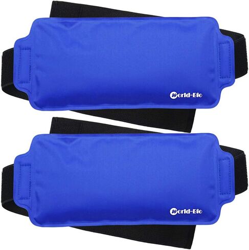 Wrist Ice Pack Soft Gel Ice Pack Wrap Reusable Hot Cold Therapy for Rheumatoid Arthritis, Carpal Tunnel Pain, Tendonitis, Thumb Wrist Cold Pack Pain Relief for Hand Injuries, Sprain & Swelling in Kuwait
