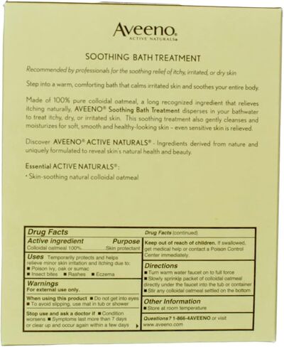 عبوة علاج الاستحمام الملطف أكتيف ناتشرالز من أفينو - 8 قطع لكل عبوة (عبوة من 3 قطع) in Kuwait