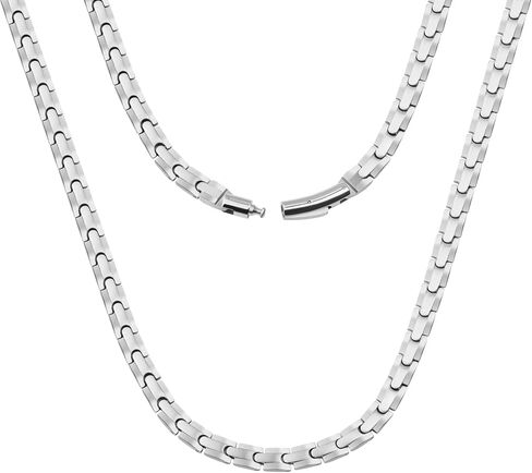 قلادة مغناطيسية من التيتانيوم للرجال والنساء من فيراكو سلسلة مغناطيسية من التيتانيوم للرجال والنساء (أسود) in Kuwait