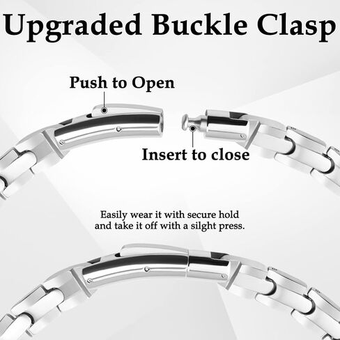 قلادة مغناطيسية من التيتانيوم للرجال والنساء من فيراكو سلسلة مغناطيسية من التيتانيوم للرجال والنساء (أسود) in Kuwait