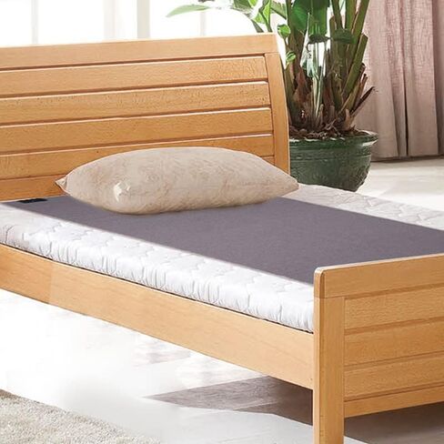 حصيرة التأريض لتحسين النوم وتخفيف الآلام والطاقة والالتهابات. سجادة مؤرضة لكامل الجسم مقاس 71 بوصة × 29.5 بوصة مع ألياف فضية موصلة، وسلك بطول 15 قدمًا، تتصل بالأرض أثناء وجودك في الداخل. تنفس. in Kuwait