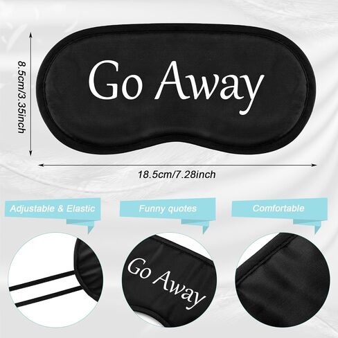 Ramede 60 Pieces Bulk Funny Sleep Mask Sleeping Mask with Adjustable Strap Blackout Silk Sleep Mask Soft Blindfold Eye Covers for Sleeping Full Night Mask for Women Men Kids Travel Nap Meditation in Saudi Arabia