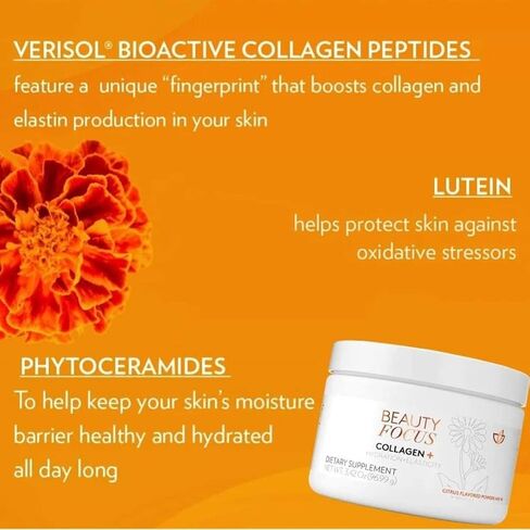 Nu Skin Beauty Focus Collagen Powder from Nu Skin Australia, 3.4216 Ounce in Saudi Arabia