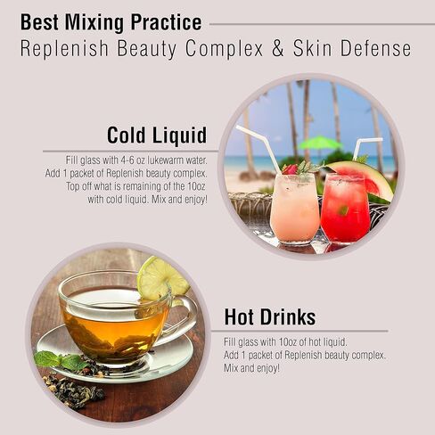 NURYSH Replenish Marine Collagen Peptides مسحوق المكملات الغذائية المضادة للشيخوخة مع حمض الهيالورونيك وفيتامينات C وB3 - يدعم صحة البشرة والشعر - 28 عصا سفر - نكهة التوت - صنع في الولايات المتحدة الأمريكية in Kuwait