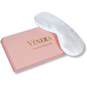 Silk Eye Mask - 100% Pure Mulberry 22 Momme 3D Silk Sleep Mask (3D Black) in Kuwait
