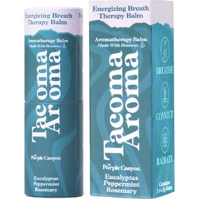Essential Oils Balm Stick | Mystic Energy Aromatherapy Balm by Tacoma Aroma | Natural Beeswax Body Balm | Grapefruit, Lemongrass & Sandalwood Essential Oils Blend For Mindfulness | 6.5 grams in Kuwait