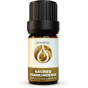 EcoDrop Coffee Essential Oil, CO2 Extracted, Cosmos Certified Organic, 100% Pure, Therapeutic Grade for Aromatherapy, 33Oz, Free E-Book, in Saudi Arabia
