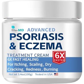 كريم الأكزيما الصدفية من بيو إم دي، كريم الأكزيما للبالغين، تكرار التحكم في القوة الإضافية، تخفيف أعراض المقاومة، فعال لعلاج التهاب الجلد الدهني والصدفية والأكزيما in Kuwait