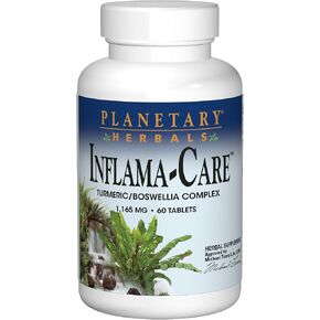 Planetary Herbals Inflama-Care 1165mg Turmeric/Boswellia Complex - 60 Tablets in Saudi Arabia