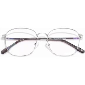 OPTOFENDY Metal Blue Light Blocking Glasses for Women Men, Square Computer Eyeglasses, Anti Eyestrain & UV Protection in Kuwait