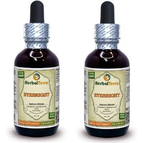 ييبرايت (Euphrasia Officinalis) جليسيريت، مستخلص سائل خالي من الكحول من الأعشاب المجففة العضوية، 2 أونصة in Kuwait