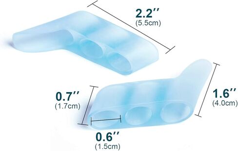 سوميفن 8 عبوات من واقيات اصابع القدم بينكي، واقيات اصابع القدم الجل لاصابع القدم المتداخلة، اصابع الخنصر الملتفة، فواصل اصابع القدم الصغيرة للاحتكاك، فقاعة بليستر in Kuwait