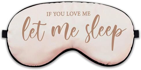 YouFangworkshop Natural Silk Sleep Eye Masks with Elastic Strap Headband, Soft Eye Cover Eyeshade for Night Sleeping, Travel, Nap, Wedding Decorations Gift in Saudi Arabia