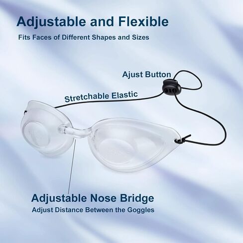 قناع النوم المرطب لتخفيف جفاف العين من واها، قناع العين المرطب CPAP للنوم، أفضل قناع للعين للنوم للنساء والرجال (داكن) in Kuwait