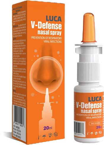 LUCA V-Defense Nasal Spray, Protection from Airborne Viruses and Allegy by Spraying in Nostrils in Saudi Arabia
