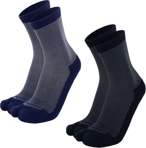 Zensah Bunion Ease Sock - جورب مصحح لتخفيف الأورام للنساء والرجال - تصميم جورب فاصل لأصابع القدم in Kuwait