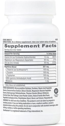 GNC Pro Performance Zinc Magnesium, 60 Tablets, Supports Restful Sleep and Anabolic Support in Saudi Arabia