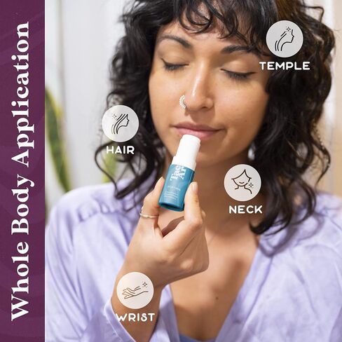 Essential Oils Balm Stick | Mystic Energy Aromatherapy Balm by Tacoma Aroma | Natural Beeswax Body Balm | Grapefruit, Lemongrass & Sandalwood Essential Oils Blend For Mindfulness | 6.5 grams in Kuwait