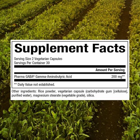 Stress-Relax Pharma GABA 100 ملغ من Natural Factors، دعم الإجهاد غير النعاس للاسترخاء والتركيز الذهني، 60 كبسولة نباتية (30 وجبة) in Saudi Arabia